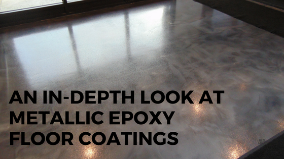 Metallic epoxy floor on sale paint